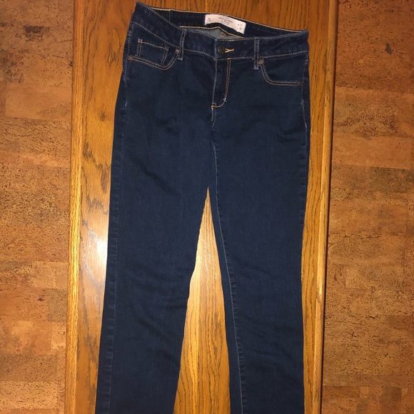 Abercrombie & Fitch, The A&F Skinny, Dark Wash Jeans - Picture 12 of 13